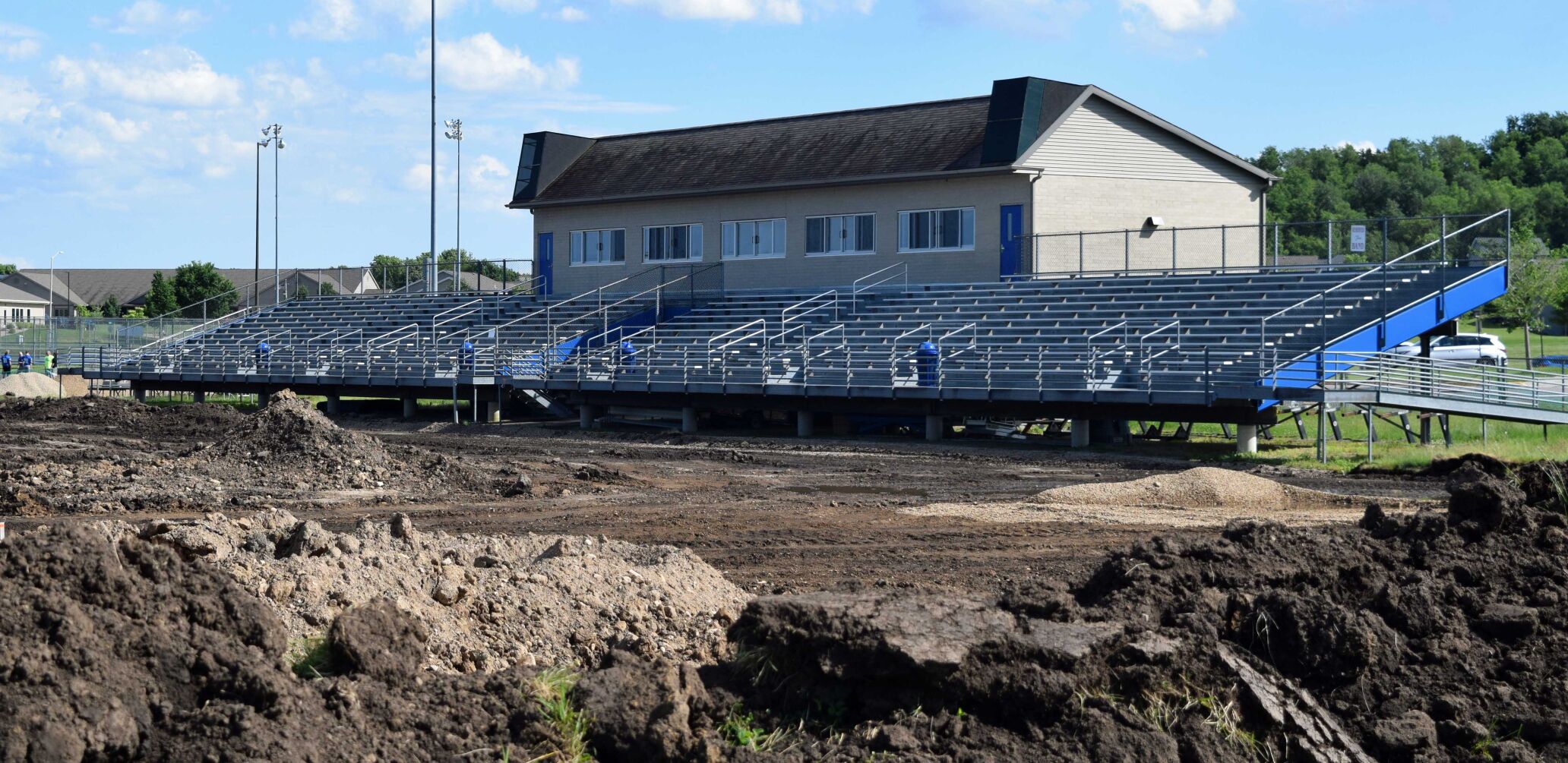 Lodi Stadium bleachers